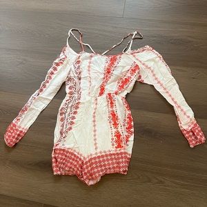 Cold Shoulder Romper